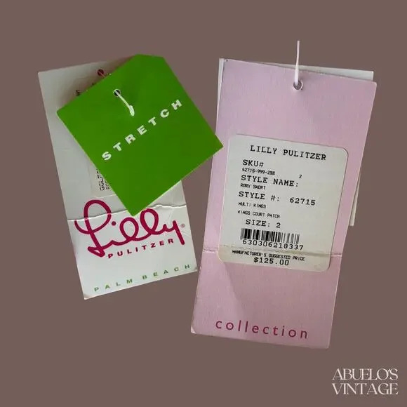 Lilly Pulitzer Rory Skirt | Patchwork | Size 2 | Vintage NWT - Picture 3 of 4